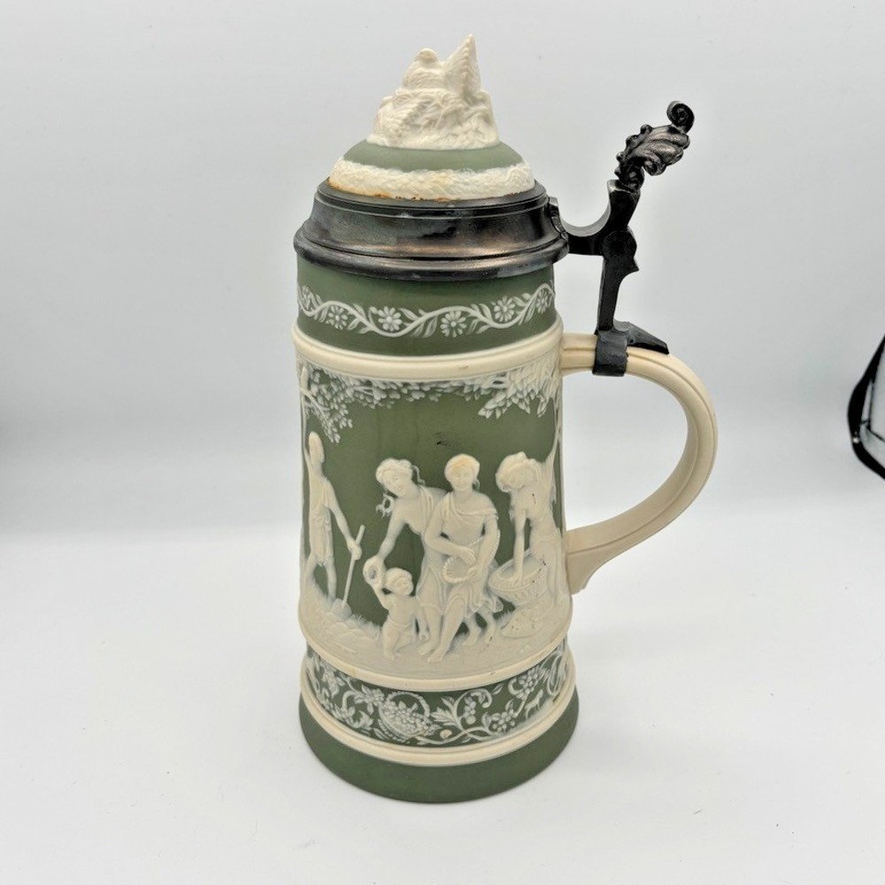 Villeroy & Boch Mettlach Beer Stein Fall Four Seasons Spring Ltd Ed 1978